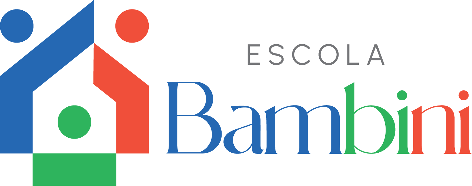 Logo Escola Bambini colorido